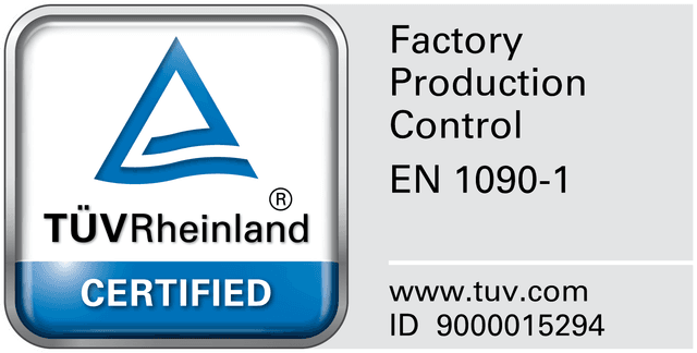 TÜV Rheinland - Factory Production Control EN 1090-1
